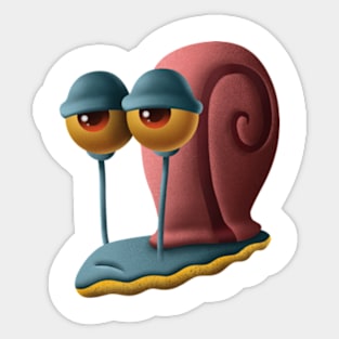 Gary the Snail Sticker